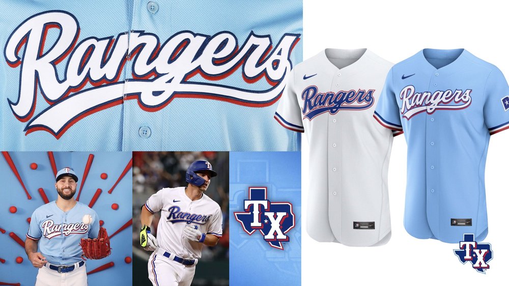 Texas Rangers — Uniform System