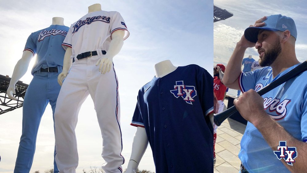 Texas Rangers — Color Palette