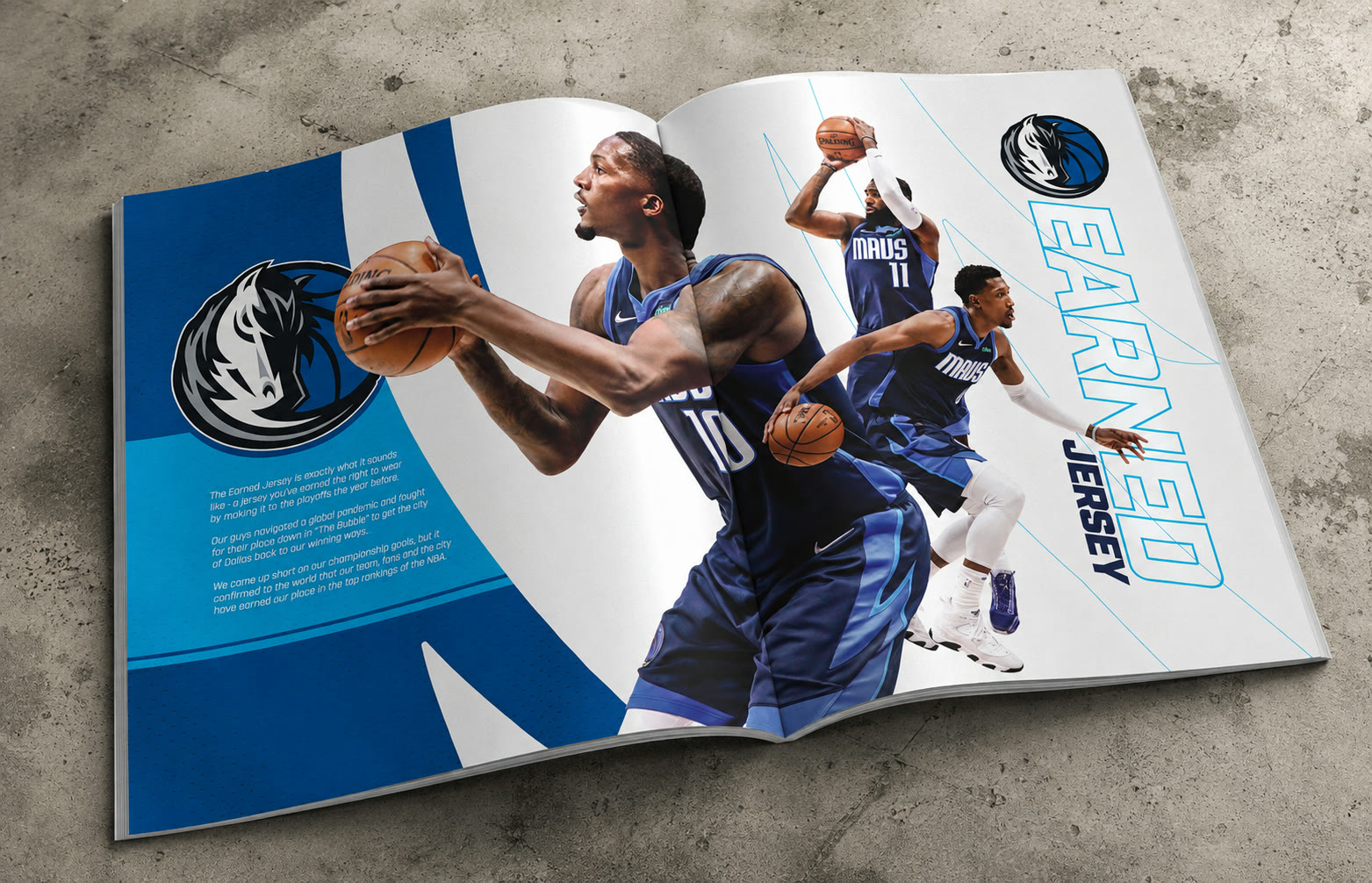 Earned Edition jersey spread